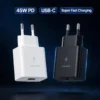 Samsung 45W PD USB-C Super Fast Charging Wall Adapter (EP-TA4510)